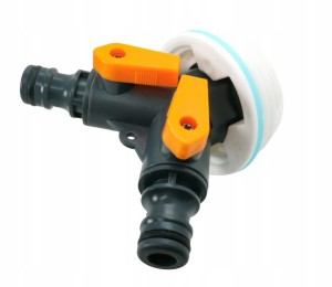 Rozdzielacz + korek do beczki fi 51 mm