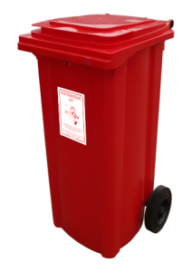 Pojemnik na odpady niebezpieczne 240 L (N005B)