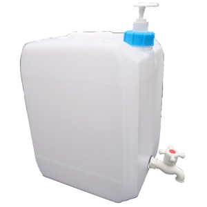 Umywalka plenerowa 20 L z dozownikiem na mydło