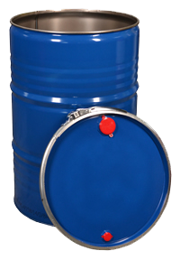 Beczka stalowa z wiekiem zdejmowanym ISO OH 210L 13,3kg