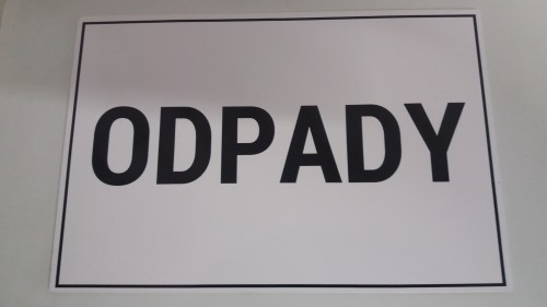 tablica odpady przepisy